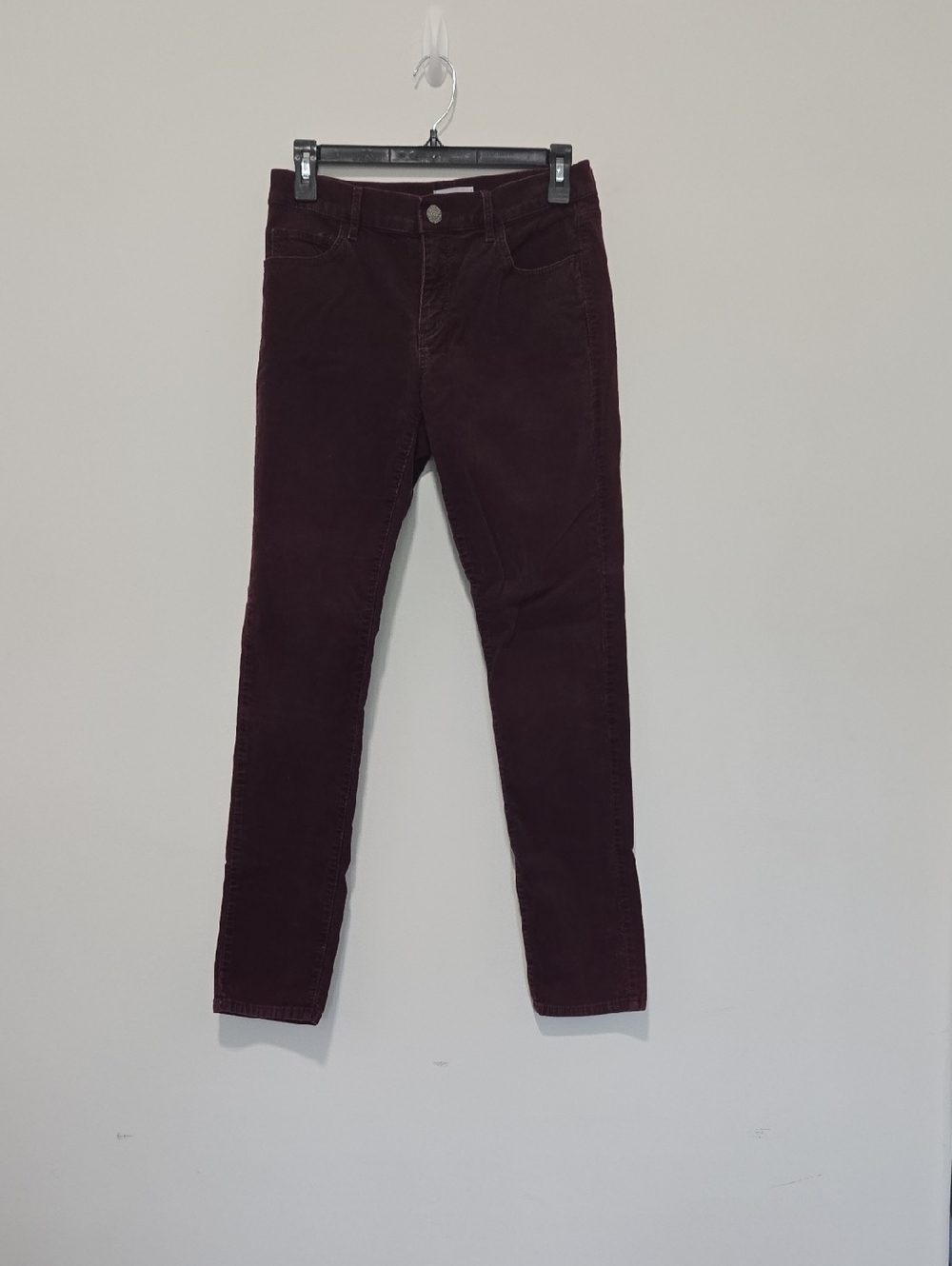 Ann Taylor LOFT Modern Skinny Corduroy Pants - Size 27 - Purple